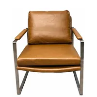 Guaynaa Arm Chair Chrome Tan