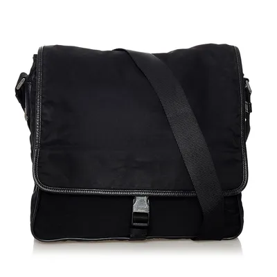 Pre-loved Nylon Messenger Bag