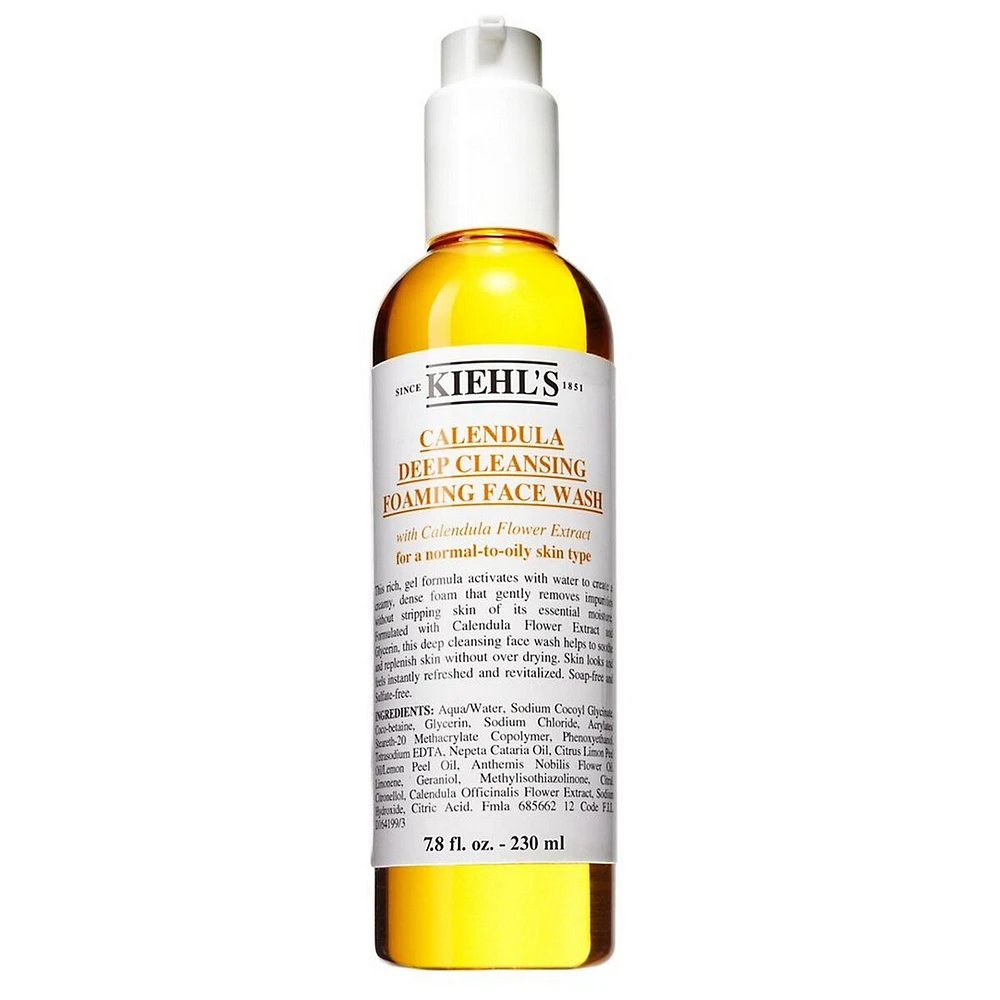 Calendula Deep Cleansing Foaming Face Wash