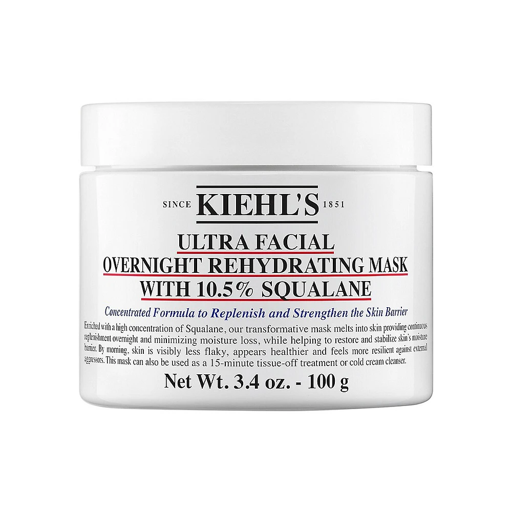 Masque réhydratant de nuit Ultra Facial