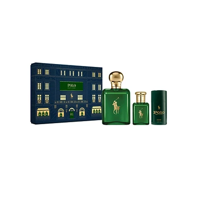 Polo Eau De Toilette 3-Piece Holiday Set - $218 Value