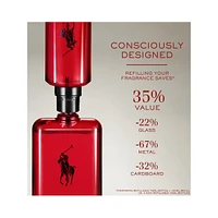 Polo Red Eau De Toilette 3-Piece Holiday Set - $218 Value