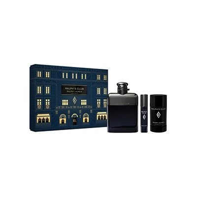 Ralph's Club Eau De Parfum 3-Piece Holiday Set - $248 Value