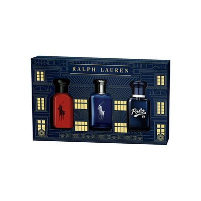 World Of Polo Eau de Toilette 3-Piece Holiday Set - $135 Value