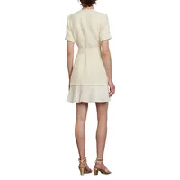 Joana Short Tweed Dress