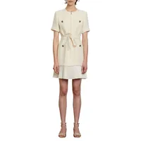 Joana Short Tweed Dress