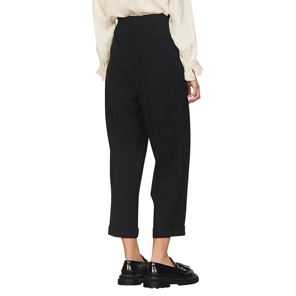 High-Waisted Trousers