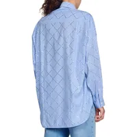 Janeiro Oversized Rhinestone Shirt