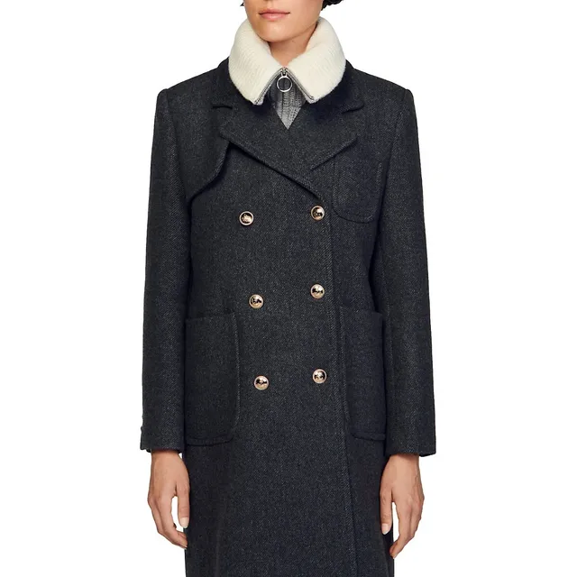 Women's Double Breasted Wool & Wool-Blend Coats