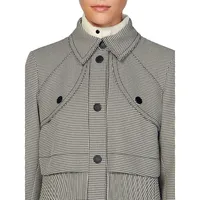 Mathilda Pleated Flap Jacket