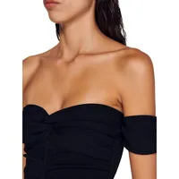 Sagittaire Off-the-Shoulder Bodysuit