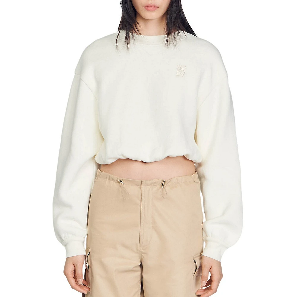 Jiya Cropped Sweatshirt