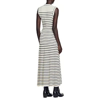 Molina Striped Midi Dress