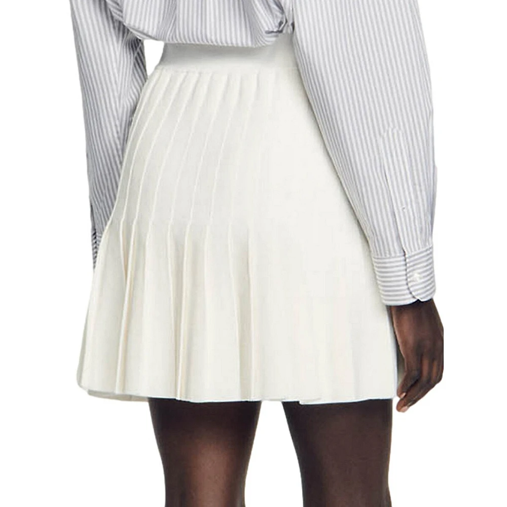 Ilnade Pleated Short Skirt