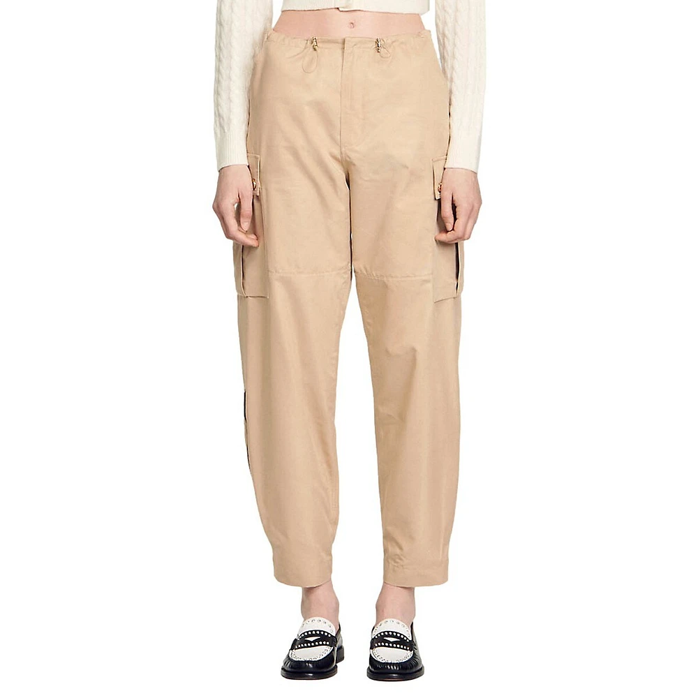 Kilyan Zip-Leg Cargo Lantern Pants