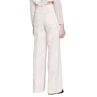 Lian Tweed Flared Pants