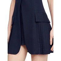 Carine Sleeveless Blazer Dress