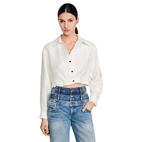 Romyne Cropped Shirt