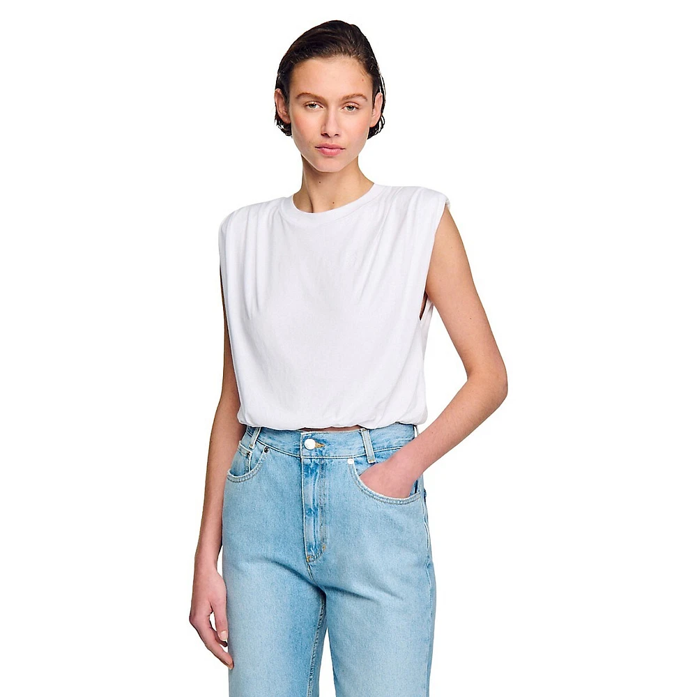 Hady Sleeveless Crop Top