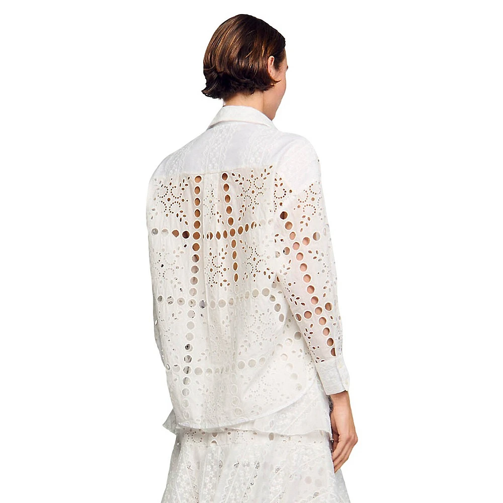 Sarr Broderie Anglaise Shirt