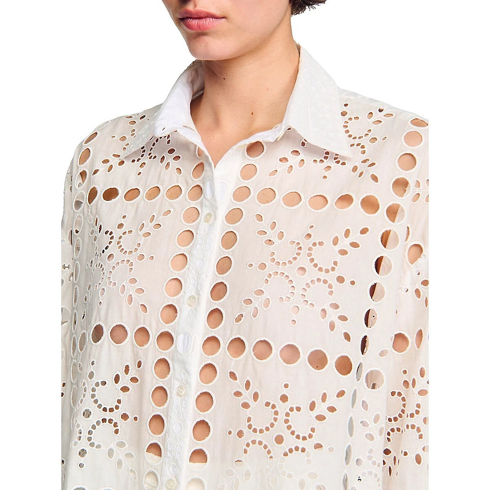 Sarr Broderie Anglaise Shirt