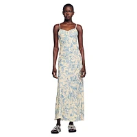 Joselle Floral Corset-Style Maxi Dress