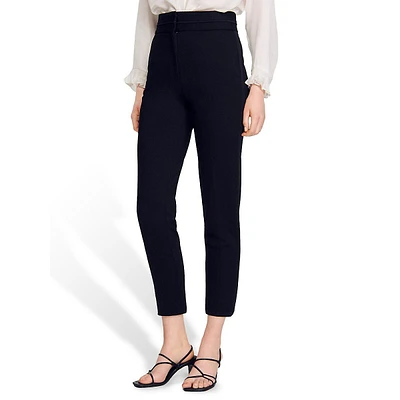 Nalla High-Waisted Ankle Dress Pants