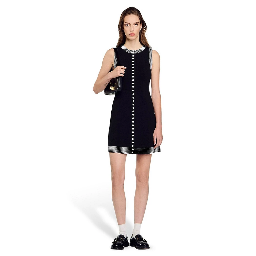 Nolwenn Sleeveless Knit Dress