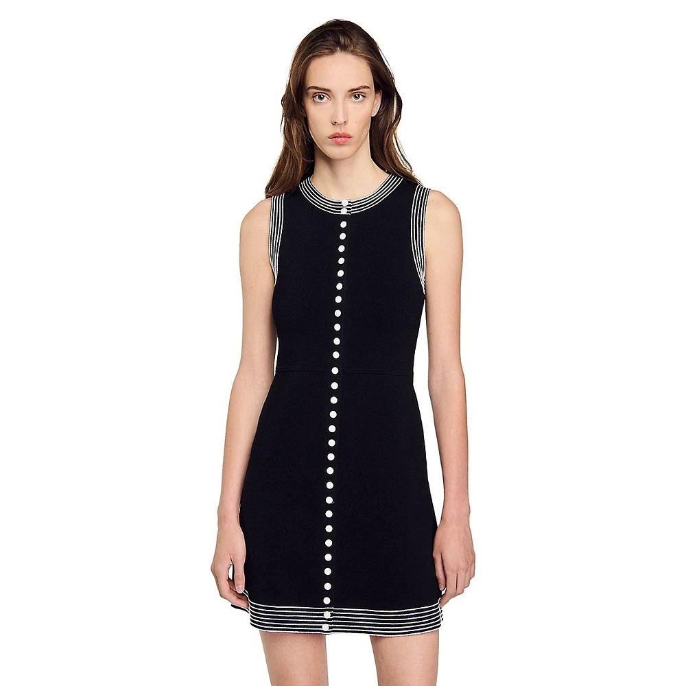 Nolwenn Sleeveless Knit Dress