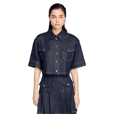 Denim Officer Shirt