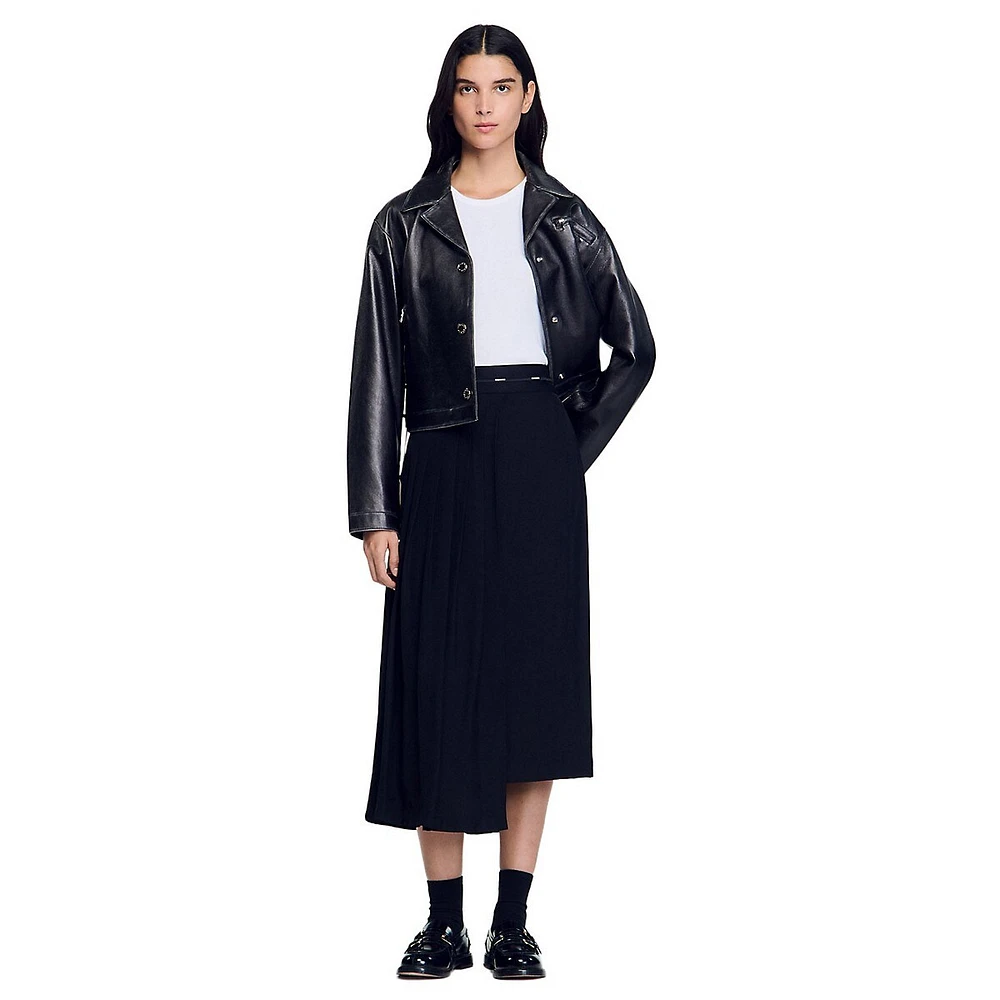 Marianne Asymmetrical Midi Skirt