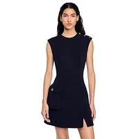 Nicole Crepe Dress