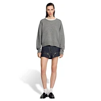 Nimbus Contrast-Collar Sweatshirt