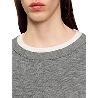 Nimbus Contrast-Collar Sweatshirt