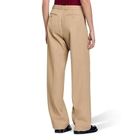 Monny Wool-Blend Wide-Leg Dress Pants