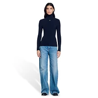 Eline Textured Turtleneck Sweater