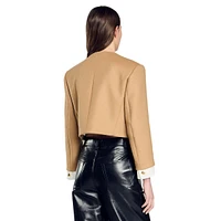 Chamana Roundneck Cuff Blazer