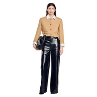 Chamana Roundneck Cuff Blazer