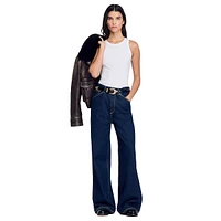 Ismael Slouchy Wide-Leg Jeans