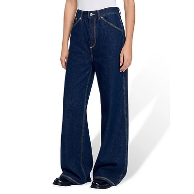 Ismael Slouchy Wide-Leg Jeans