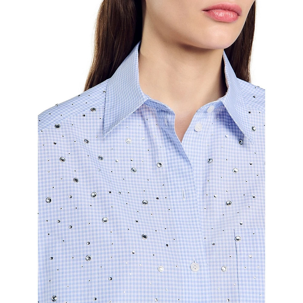 Noeud Beaded Shirt