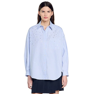 Noeud Beaded Shirt