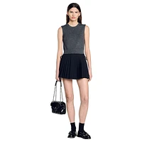 Becon Sleeveless Wool-Blend Sweater