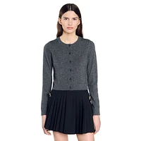 Bruyeres Fine-Knit Wool-Blend Cardigan