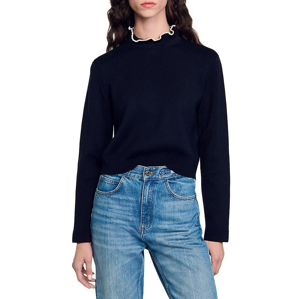 Francoise Wool-Blend Sweater