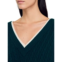 Albus Wool-Cashmere V-Neck Sweater