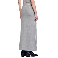 Oriane Wool Maxi Skirt