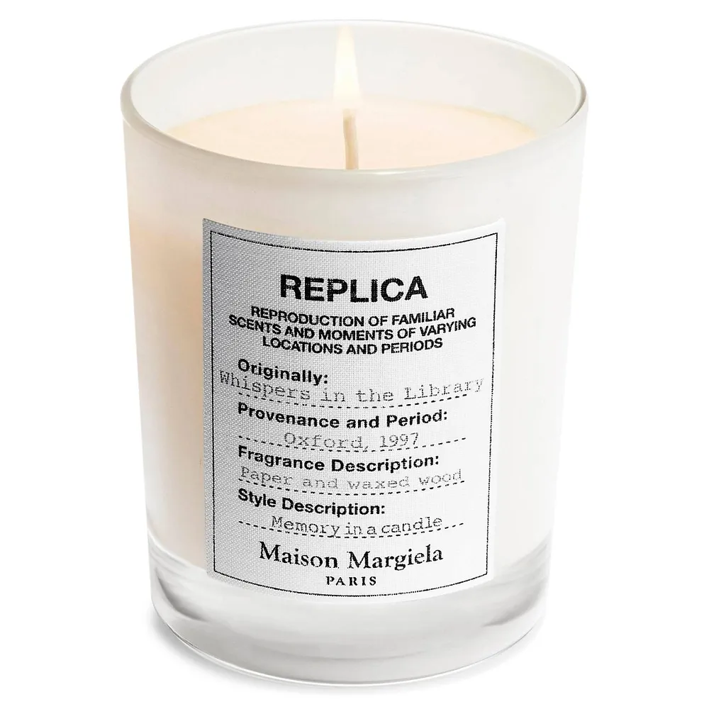 REPLICA Whispers in the Library Candle