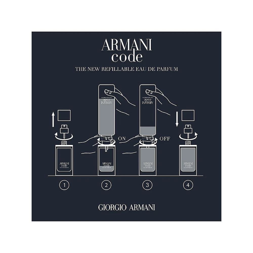 Armani Code Eau de Parfum Refill