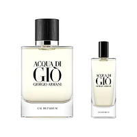 Ensemble eau de parfum Acqua Di Gio, deux produits - valeur de 162 $